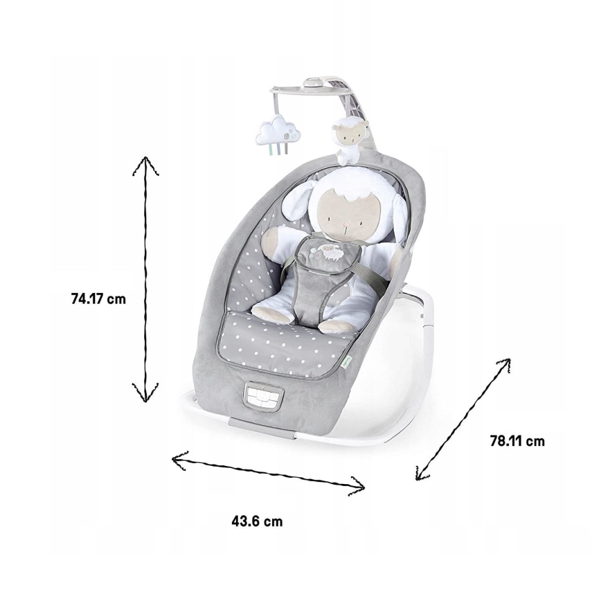 Ingenuity - Berceuse avec mélodie CUDDLE LAMB 3xLR14