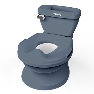 Ingenuity - Pot pour enfant MY SIZE avec son, bleu, 2xAAA