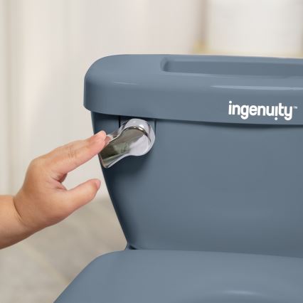 Ingenuity - Pot pour enfant MY SIZE avec son, bleu, 2xAAA