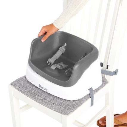 Ingenuity - Réhausseur de table 2en1 SMARTCLEAN TODDLER gris