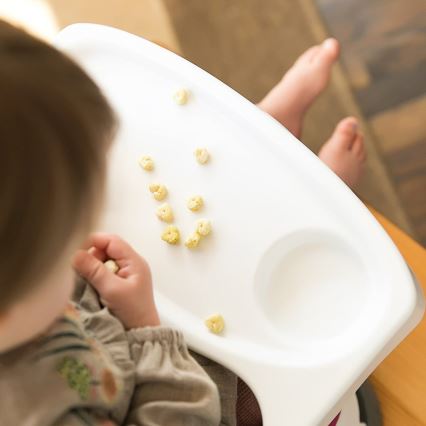 Ingenuity - Siège rehausseur pour table à manger 2en1 BABY BASE rose