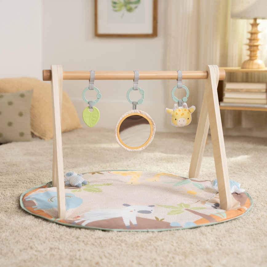 Ingenuity - Tapis de jeu pour enfants WONDER & WOOD