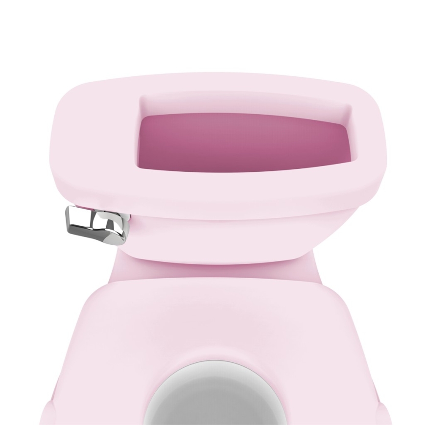 Ingenuity - Toilette d'entraînement sonore MY SIZE, rose, 2xAAA