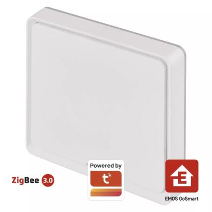 Interrupteur 1 bouton GoSmart Tuya blanc
