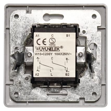 Interrupteur domestique va-et-vient 250V/10A