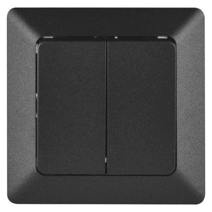 Interrupteur intérieur série 250V/10A anthracite
