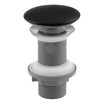 Isvea - Bonde de lavabo Ø 7,2 cm noir mat