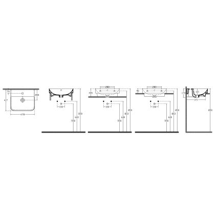 Isvea - Vasque à poser SOTT AQUA 48x42 cm céramique/blanche