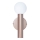 ITALUX - Applique murale FILANO 1xG9/5W/230V or rose