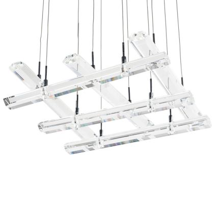 ITALUX - Suspension avec fil DIAMOND 4xGU10/50W/230V + 12xG4/10W