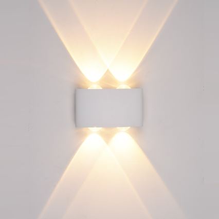 ITALUX - Applique murale LED extérieure GILBERTO 2xLED/2W/230V 3000K IP54