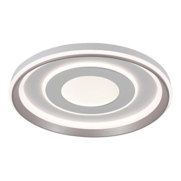 ITALUX - Plafonnier LED dimmable SIMNI LED/55W/230V 3000-6500K Ø 50 cm blanc + télécommande