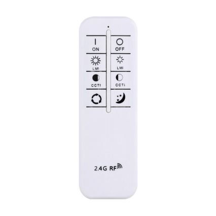 ITALUX - Plafonnier LED dimmable FLORINA LED/46W/230V 3000/4000/6500K Ø 49 cm noir + télécommande