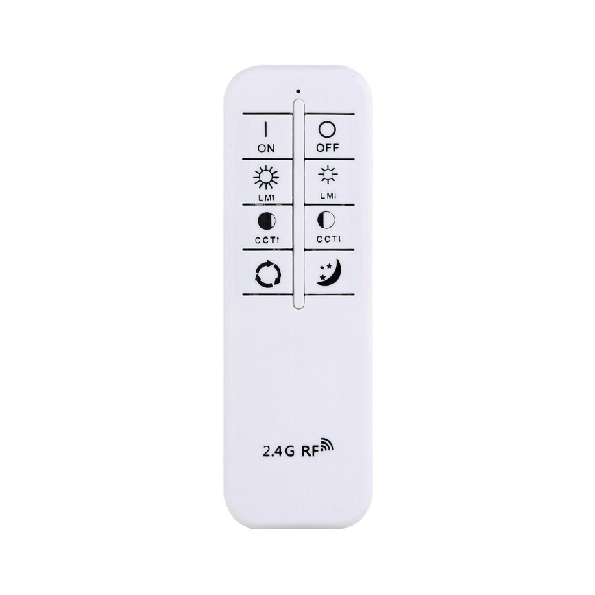 ITALUX - Plafonnier LED dimmable FLORINA LED/46W/230V 3000/4000/6500K Ø 49 cm noir + télécommande