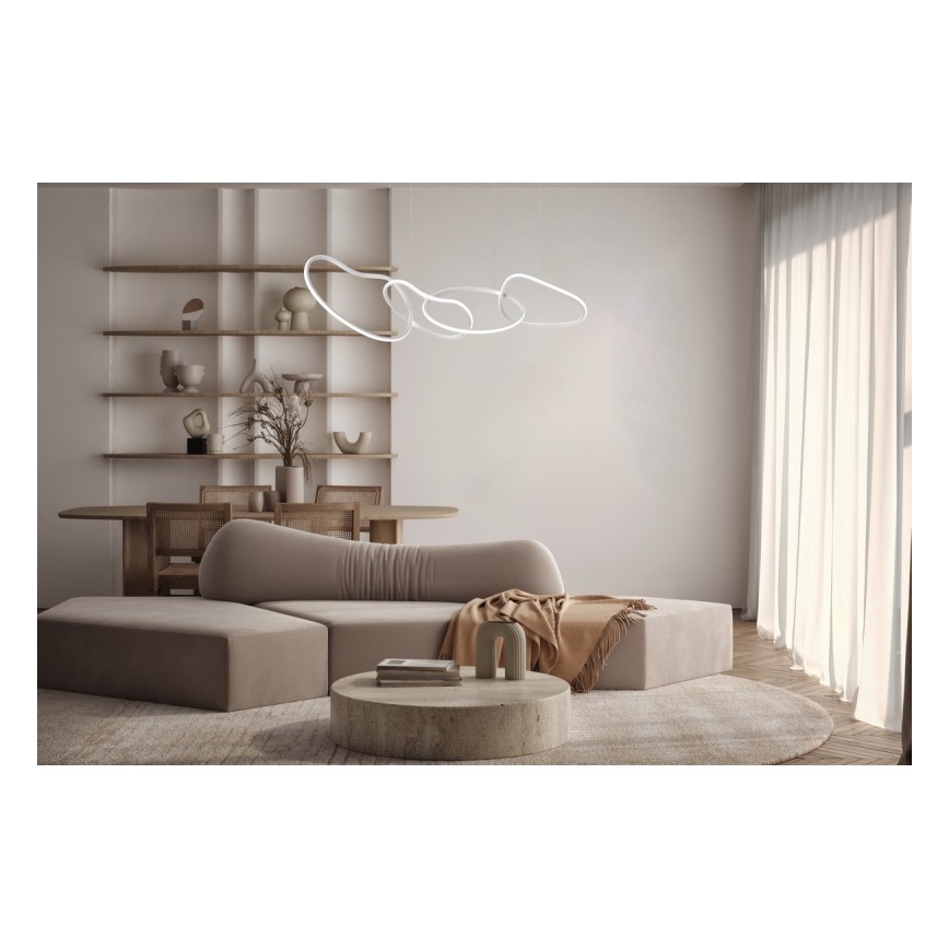ITALUX - Lustre LED sur câble FONTE LED/60W/230V 3000/4000/6000K blanc