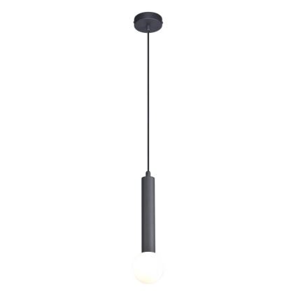 ITALUX - Suspension sur câble FILANO 1xG9/5W/230V, noire