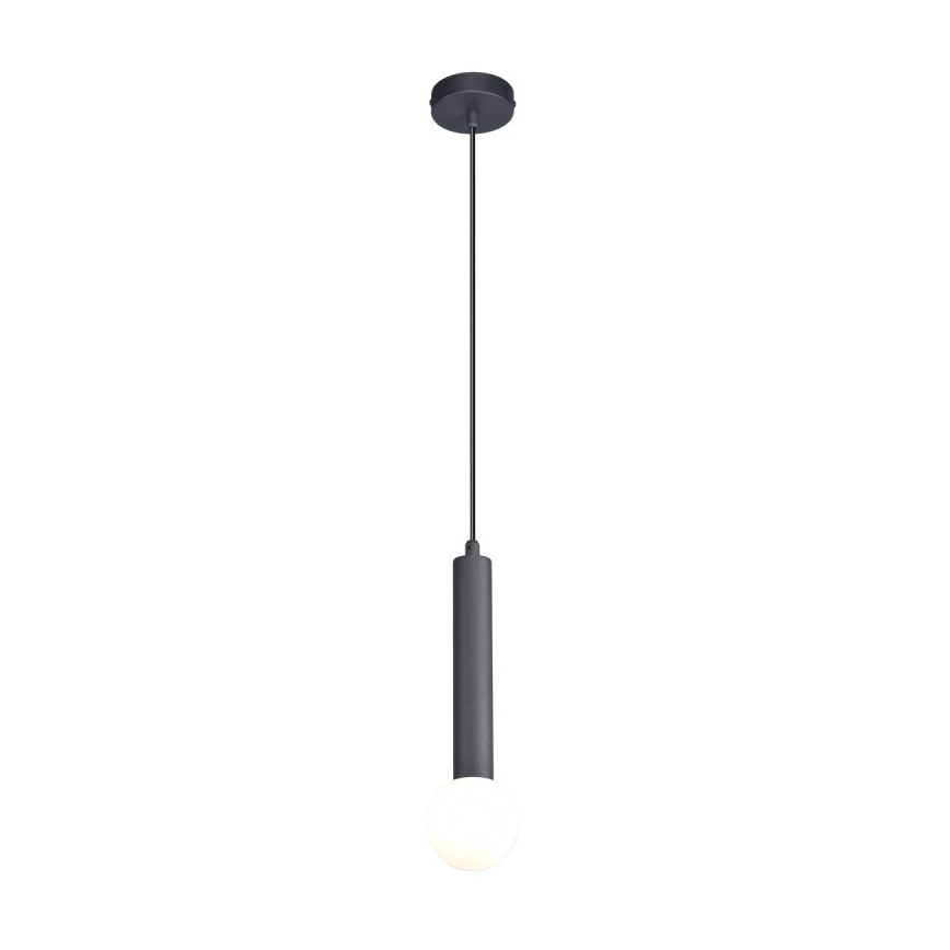 ITALUX - Suspension sur câble FILANO 1xG9/5W/230V, noire