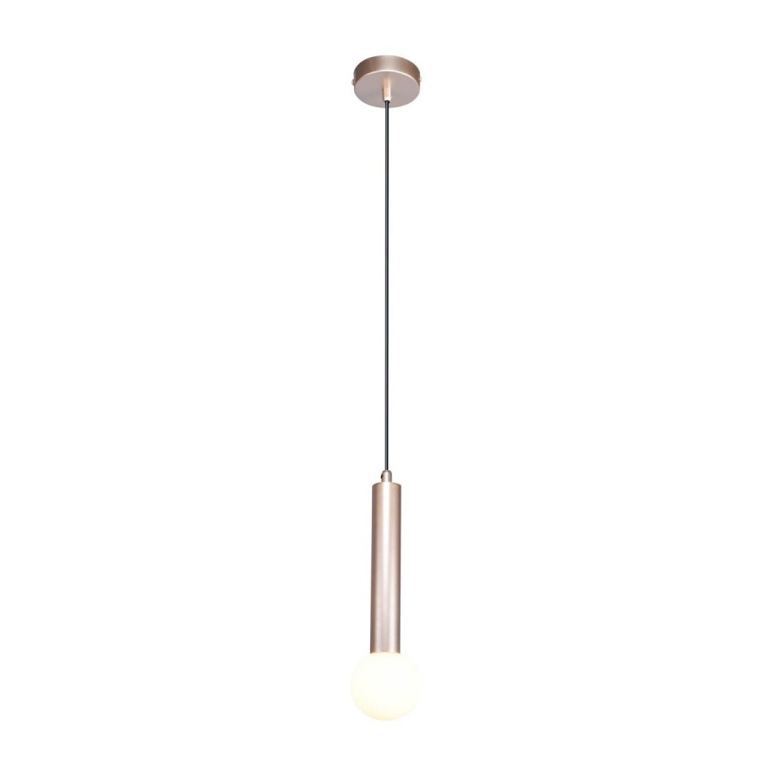 ITALUX - Suspension sur câble FILANO 1xG9/5W/230V or rose