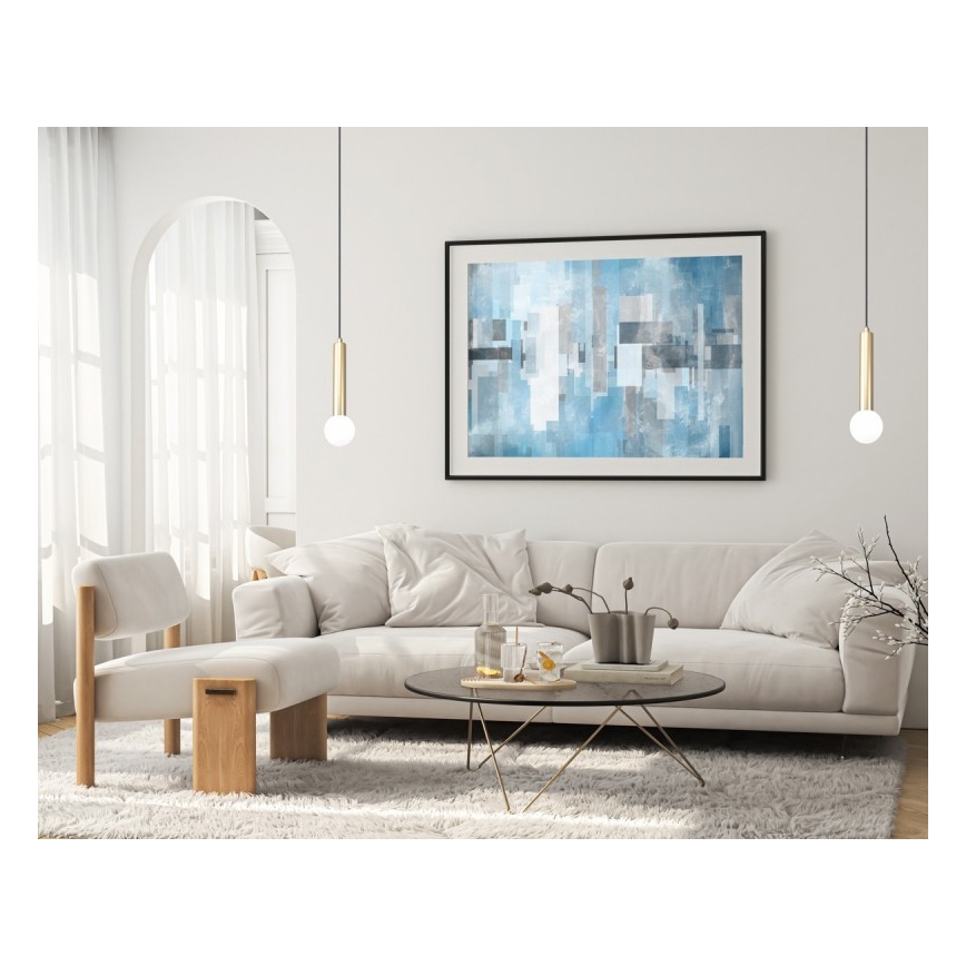 ITALUX - Suspension sur câble FILANO 1xG9/5W/230V dorée