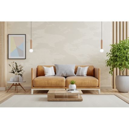 ITALUX - Suspension sur câble FILANO 1xG9/5W/230V marron