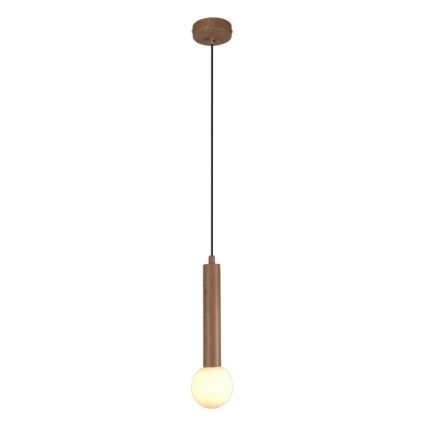 ITALUX - Suspension sur câble FILANO 1xG9/5W/230V marron