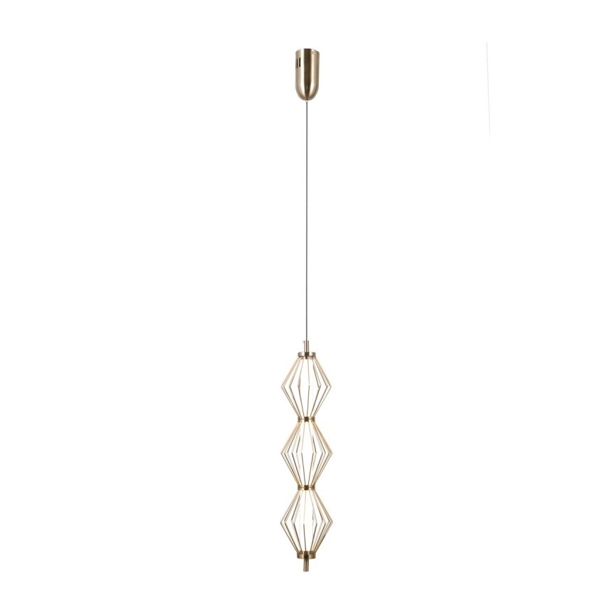 ITALUX - LED Suspension sur câble SEVILLA LED/15W/230V 3000K dorée