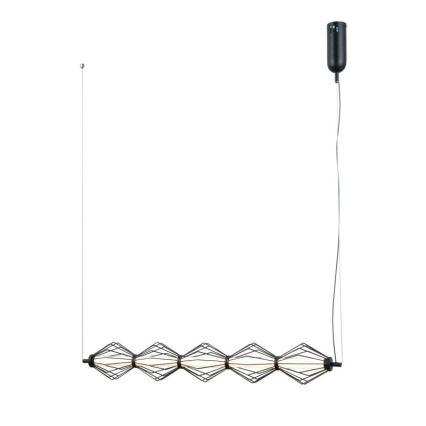 ITALUX - Suspension LED sur câble SEVILLA LED/25W/230V 3000K noire