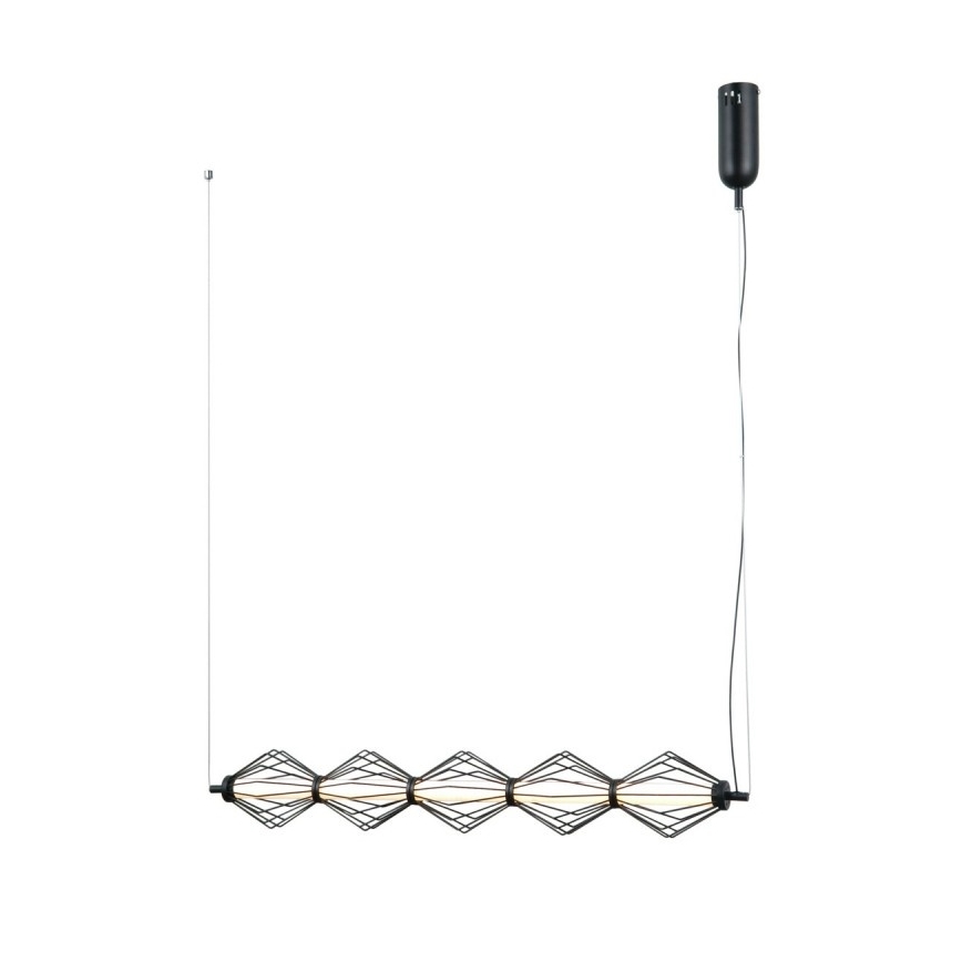 ITALUX - Suspension LED sur câble SEVILLA LED/25W/230V 3000K noire