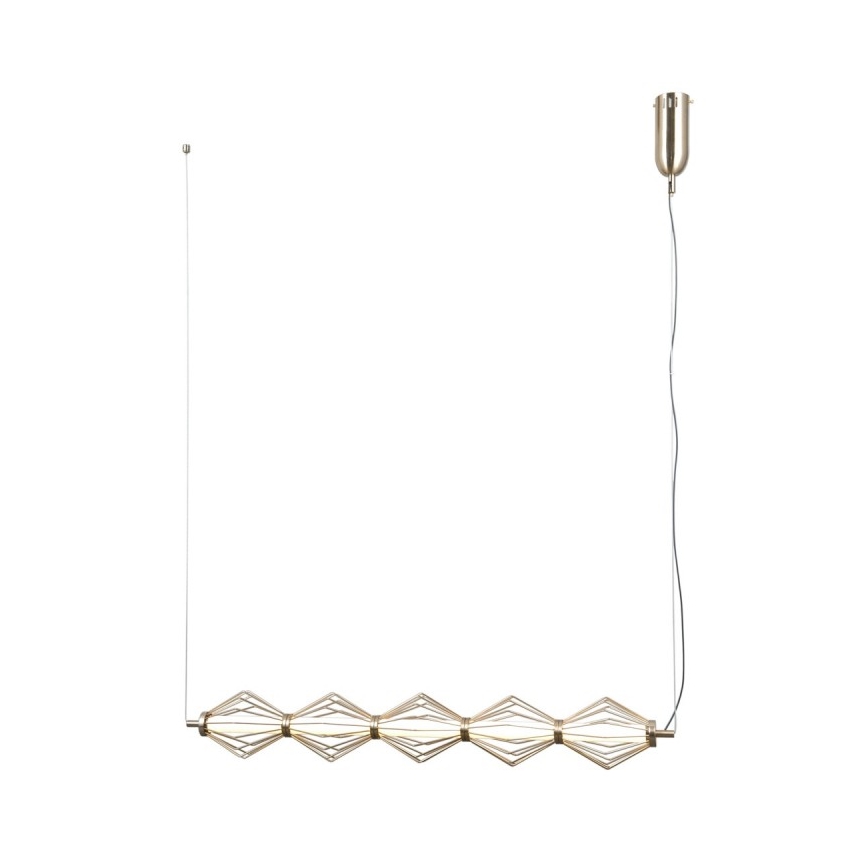 ITALUX - Suspension LED sur câble SEVILLA LED/25W/230V 3000K dorée
