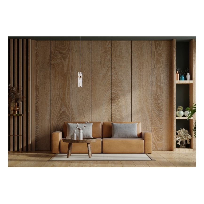 ITALUX - Suspension à câble TARASO 1xE14/40W/230V dorée
