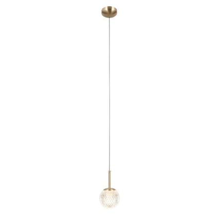 ITALUX - Suspension sur câble PADRI 1xG9/5W/230V dorée