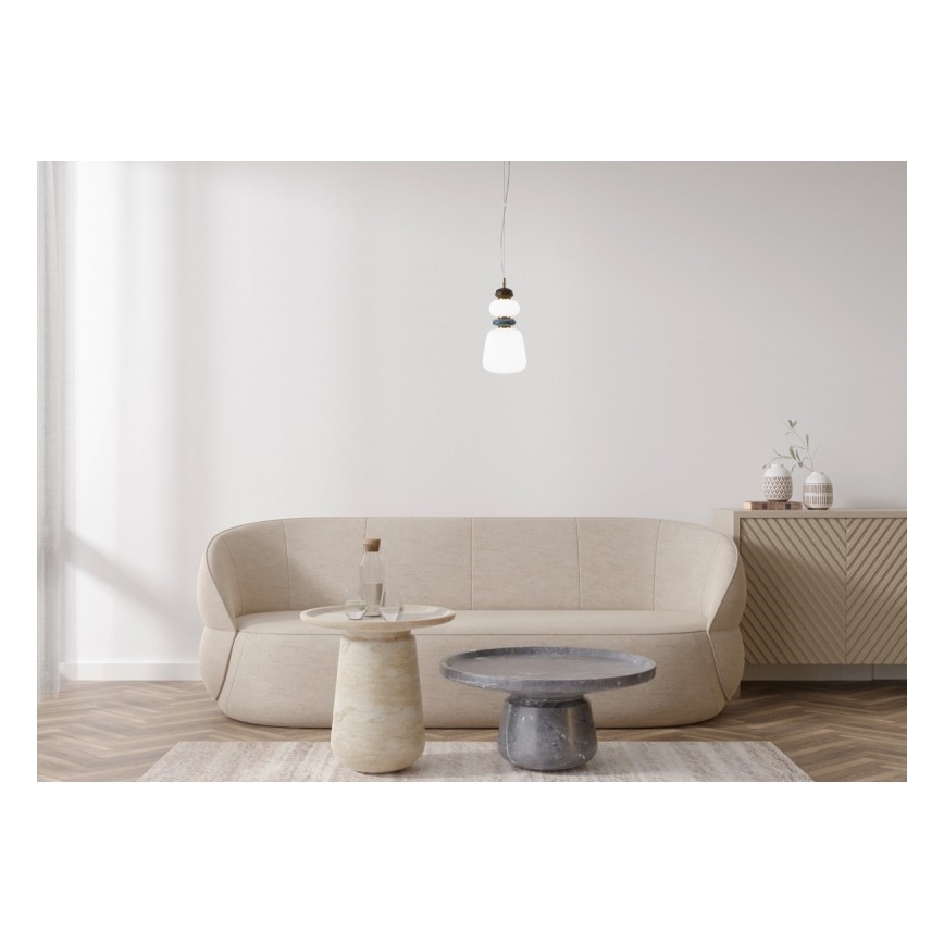 ITALUX - Suspension LED sur câble EVANS LED/12W/230V 3000K doré/blanc
