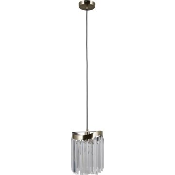 ITALUX - Suspension filaire SABRIGA 1xE14/40W/230V chrome mat
