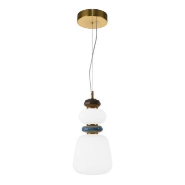 ITALUX - Suspension LED sur câble EVANS LED/12W/230V 3000K doré/blanc