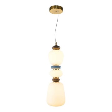 ITALUX - Suspension LED sur câble EVANS LED/19W/230V 3000K dorée/bleue/brune