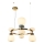 ITALUX - Suspension LED sur câble EVANS LED/33W/230V 3000K doré/bleu/marron