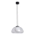 ITALUX - Suspension sur câble AINALE 1xG9/7W/230V noir/transparent
