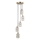 ITALUX - Suspension sur câble ALMA 5xE27/40W/230V dorée
