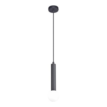 ITALUX - Suspension sur câble FILANO 1xG9/5W/230V, noire