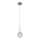 ITALUX - Suspension sur câble PADRI 1xG9/5W/230V dorée