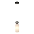 ITALUX - Suspension sur câble SANTOS 1xG9/40W/230V noire
