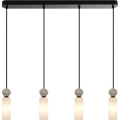 ITALUX - Suspension sur câble SANTOS 4xG9/40W/230V noir