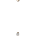 ITALUX - Suspension sur câble TORNO 1xE14/40W/230V dorée