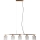 ITALUX - Suspension sur fil SIMONA 5xE14/40W/230V dorée