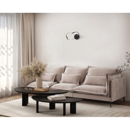 ITALUX - Applique murale LED AMAYA LED/20W/230V noire