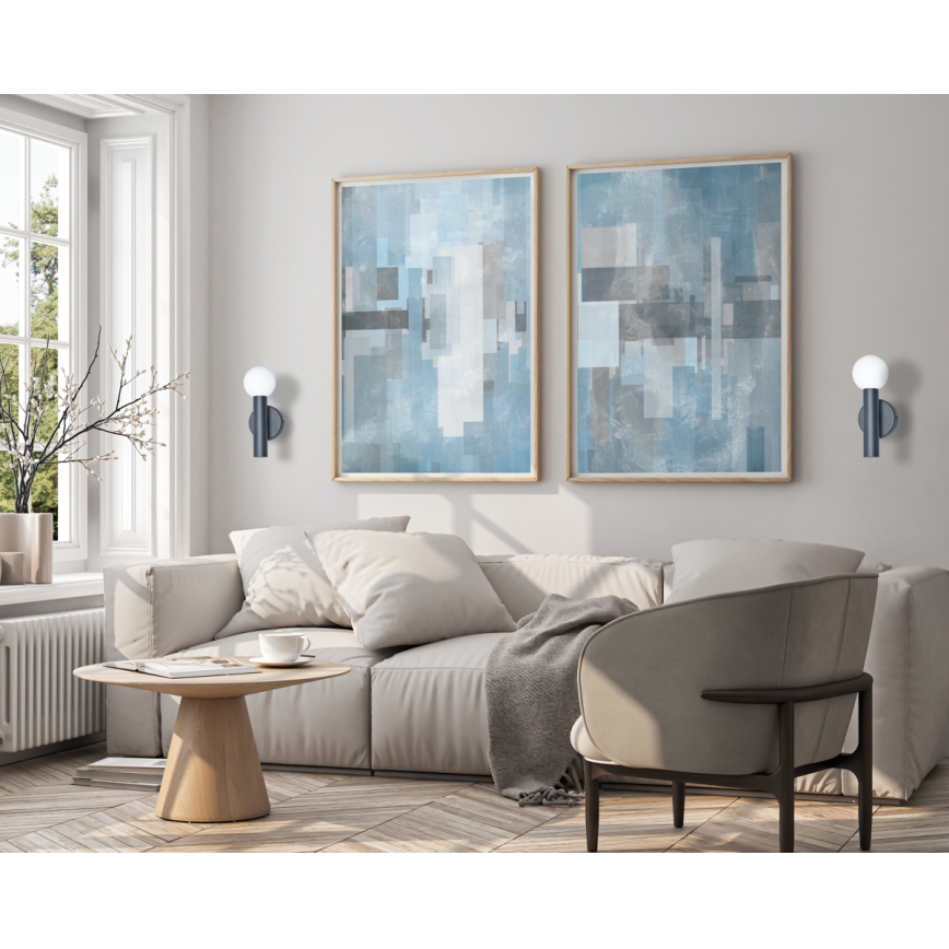 ITALUX - Applique murale FILANO 1xG9/5W/230V noire