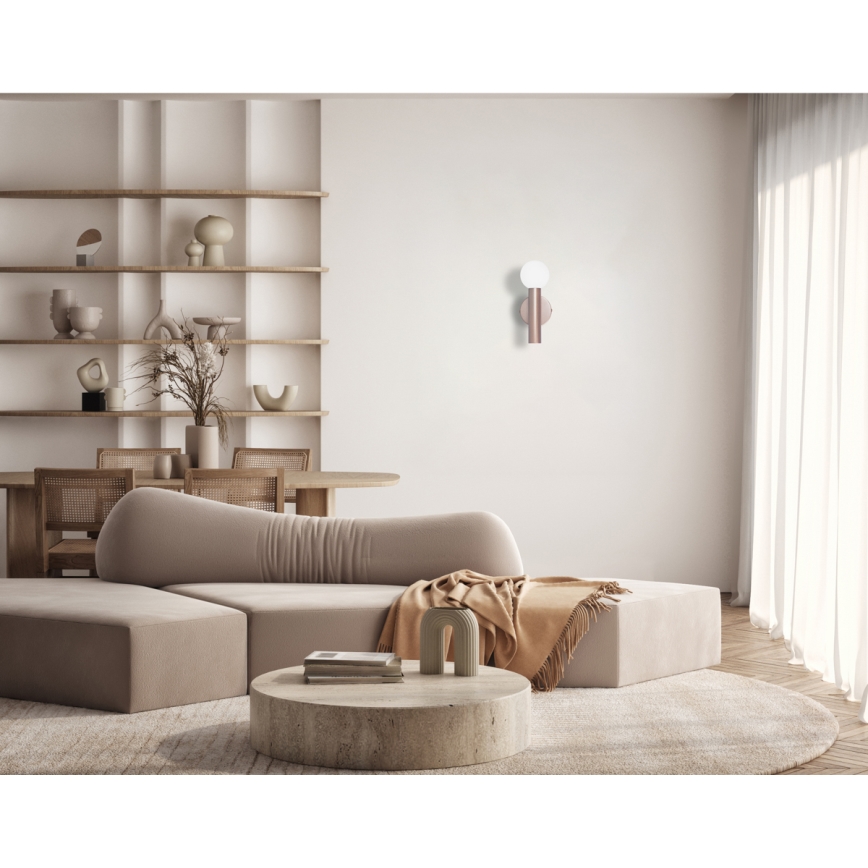 ITALUX - Applique murale FILANO 1xG9/5W/230V or rose