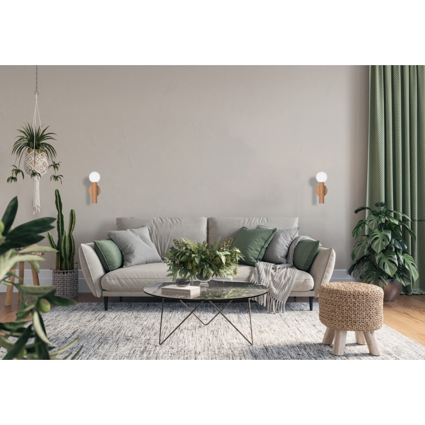 ITALUX - Applique murale FILANO 1xG9/5W/230V marron