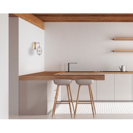 ITALUX - Applique murale LED ALANI, 6W, 230V, 3000K, dorée