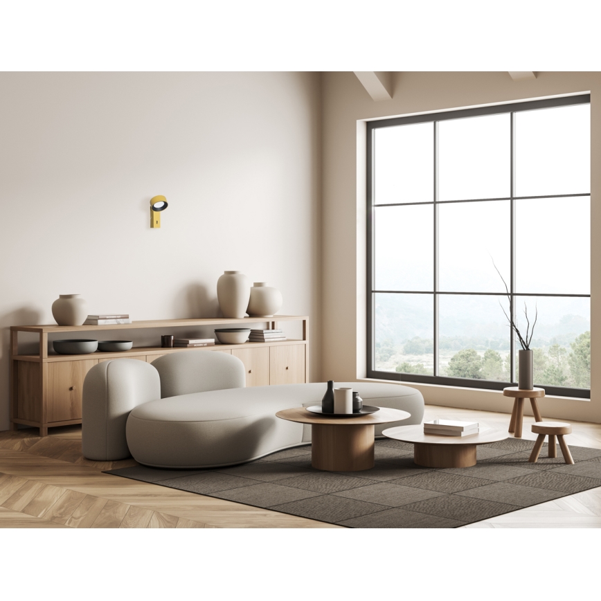 ITALUX - Applique murale LED OTAL LED/1,8W/230V 4000K jaune